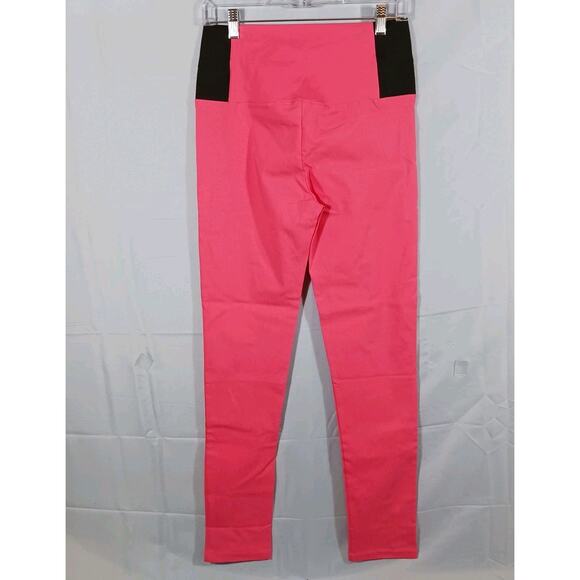 Clothing Ave Dress Pants Women's Large Pink Elastic Waist Button Accent Rayon - Picture 6 of 14